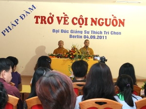 Hoạt động đoàn Hoằng pháp Trung ương Giáo hội Phật giáo Việt Nam tại CHLB Đức